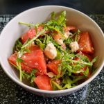 Rezept Wassermelone-Feta-Rucola-Salat
